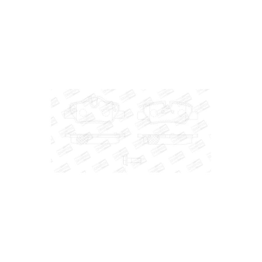 Champion 573763Ch Brake Pad Set