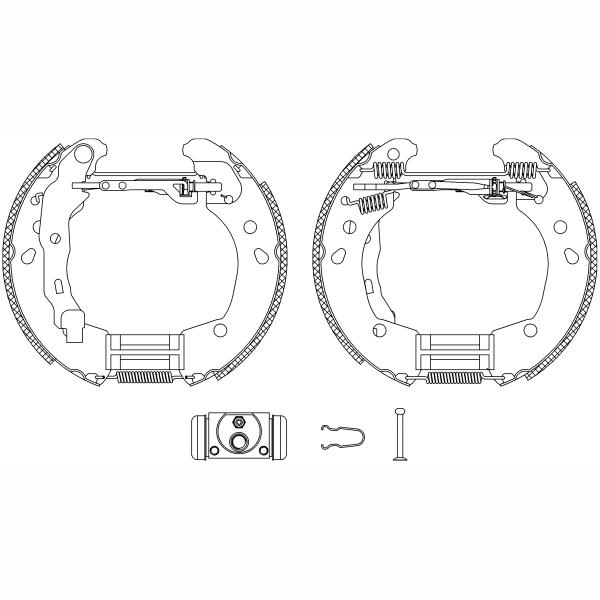 TEXTAR 84062600 Brake Shoe Set