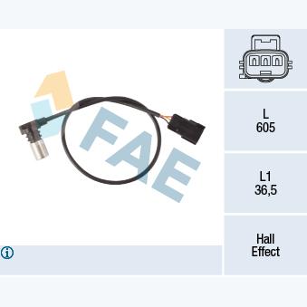 FAE AE79432 Camshaft Position Sensor