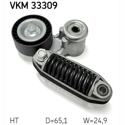 SKF VKM33309 V-Ribbed Belt Tensioner Pulley