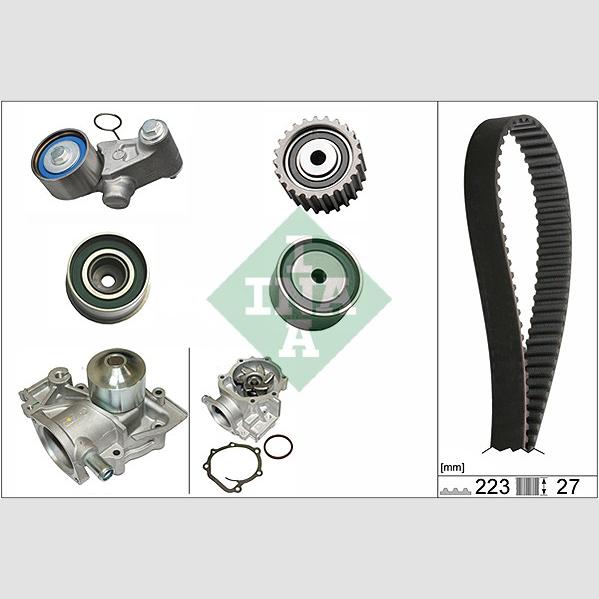 INA 530042630 Water Pump & Timing Belt Kit