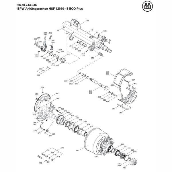 LPR LPR9904 Brake Force Regulator