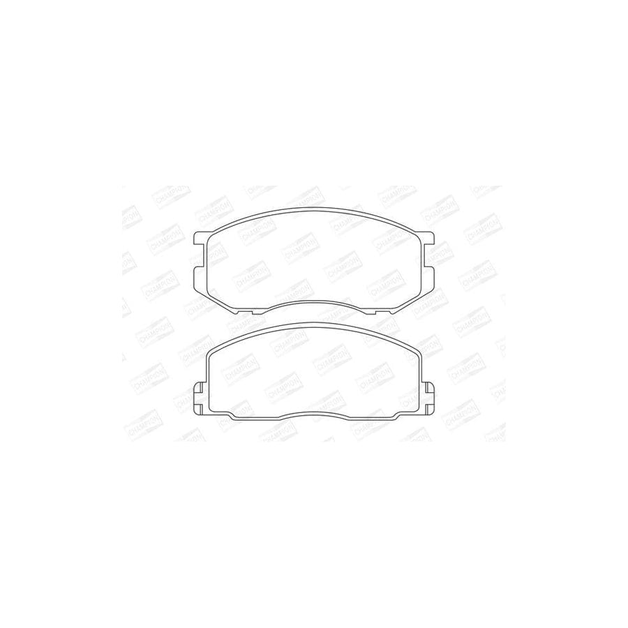 Champion 572304Ch Brake Pad Set