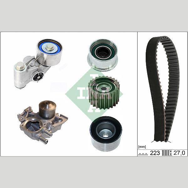 INA 530073630 Water Pump & Timing Belt Kit