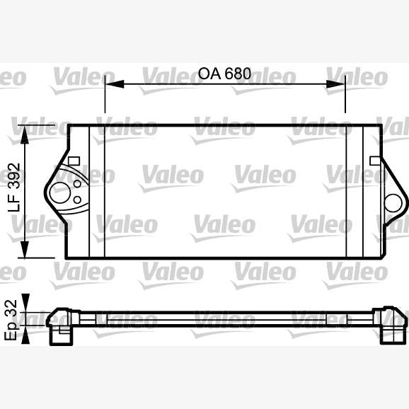 VALEO VAL817927 Charge Air Cooler