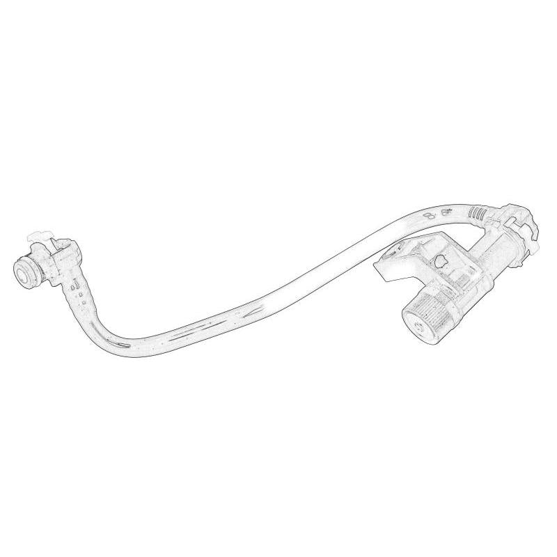 OE MERCEDES 0-03-38 Fuel Overflow Hose