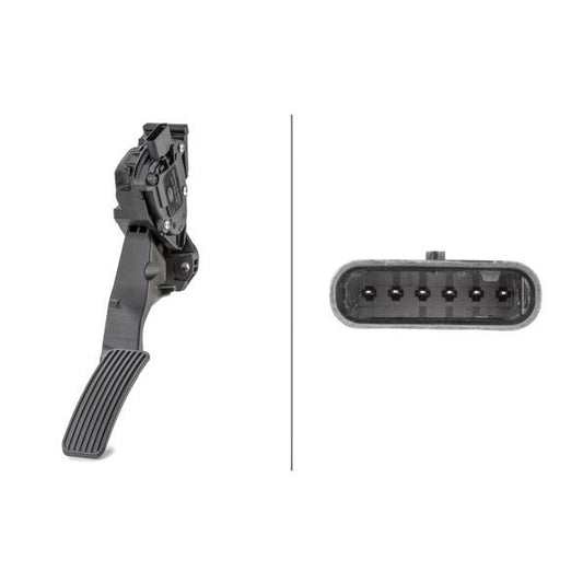 HELLA 554-711 Accelerator Pedal Position Sensor