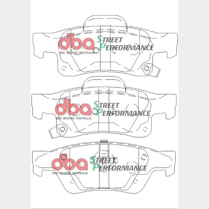 DBA DB2217SP High Performance Brake Pad Set