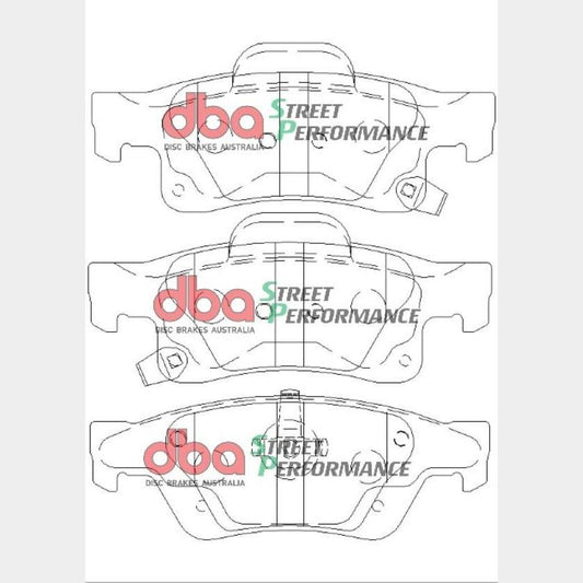 DBA DB2217SP High Performance Brake Pad Set