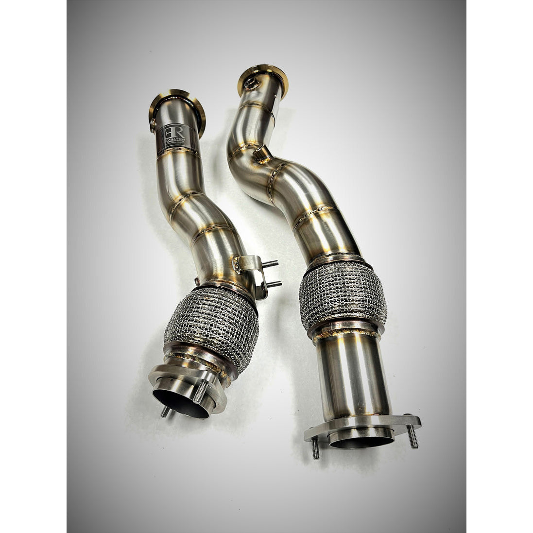 Evolution Racewerks (ER) BMW F97 F98 OPF/GPF Catless Primary Downpipe (X3M & X4M)
