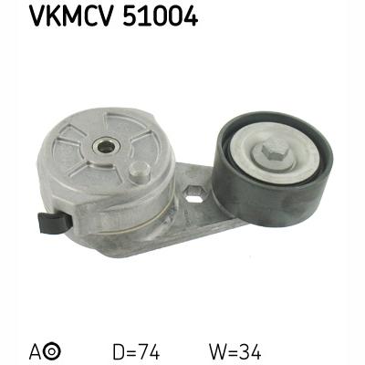 SKF VKMCV51004 V-Ribbed Belt Tensioner Pulley
