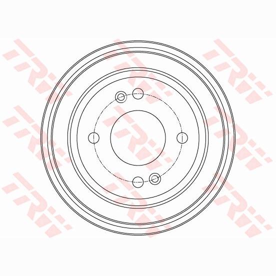 TRW MOTO DB4430 Brake Drum