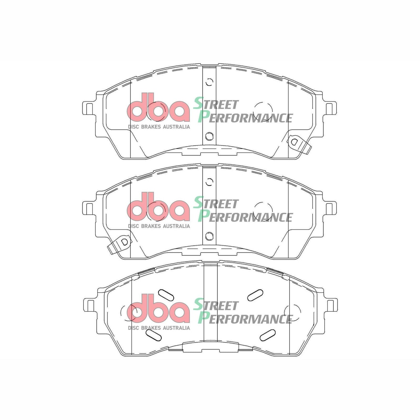 DBA DB2379SP High Performance Brake Pad Set