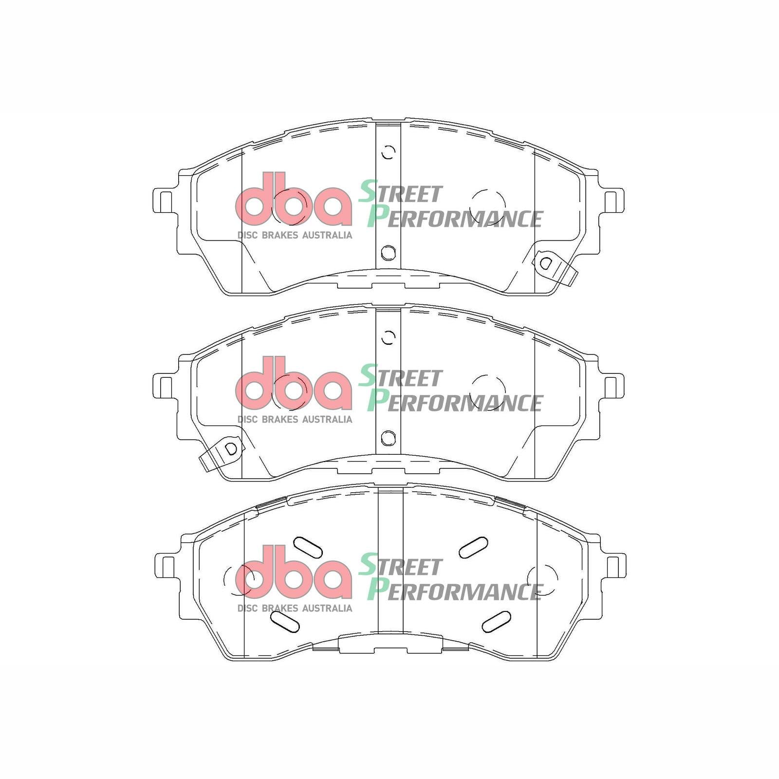 DBA DB2379SP High Performance Brake Pad Set