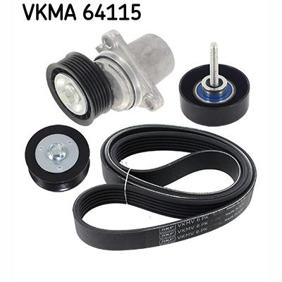 SKF VKMA64115 V-Ribbed Belt Set