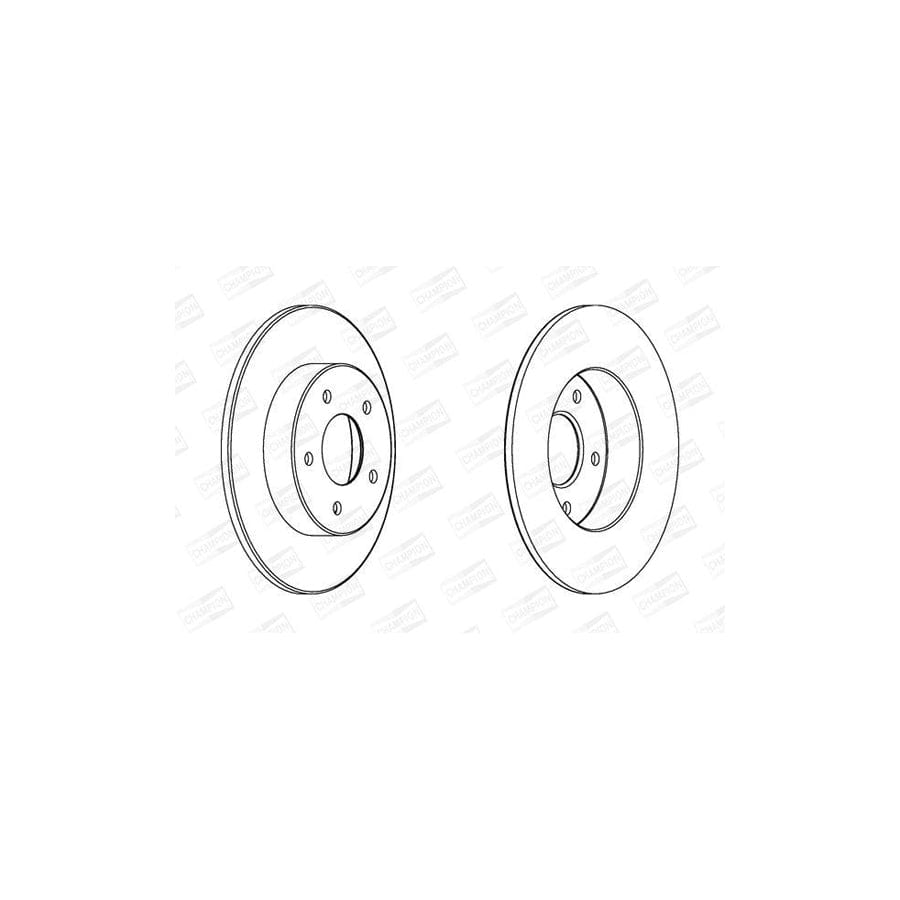 Champion 562264Ch Brake Disc