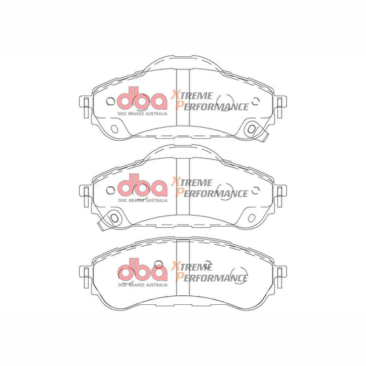 DBA DB2411XP High Performance Brake Pad Set