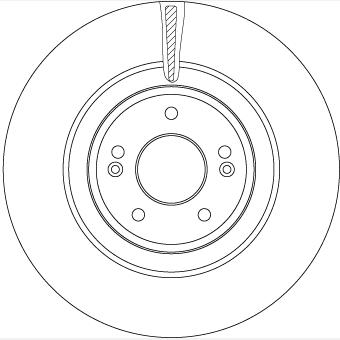 TRW MOTO DF6572 Brake Disc