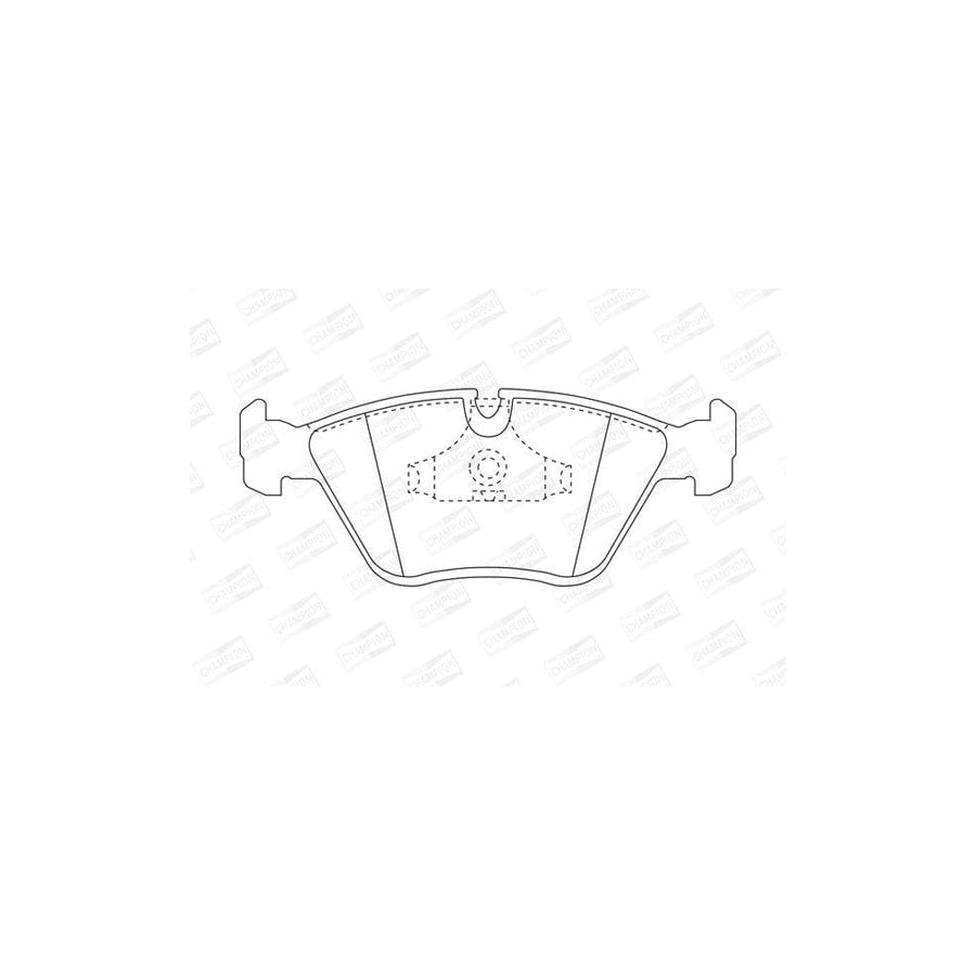 Champion 571355Ch Brake Pad Set