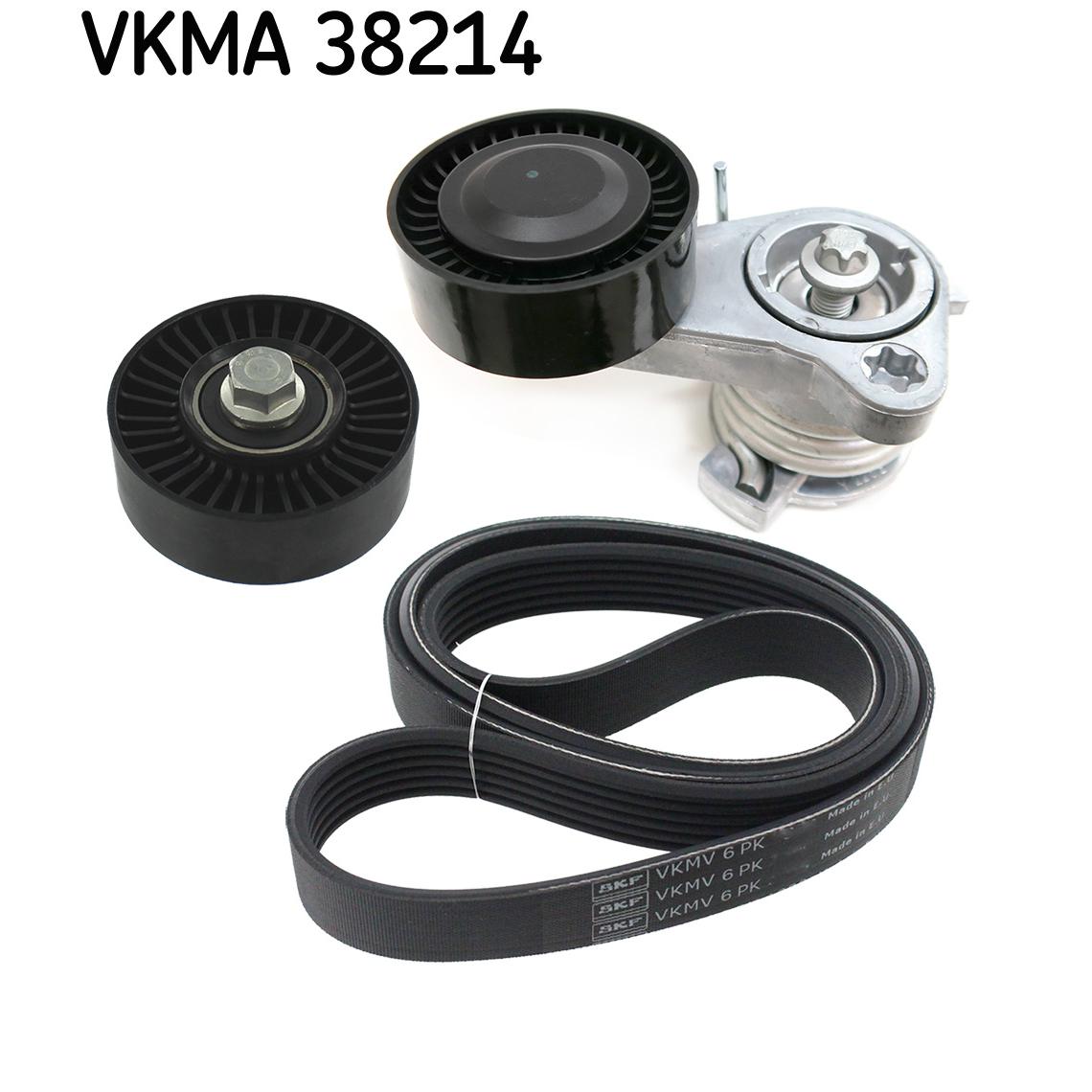SKF VKMA38214 V-Ribbed Belt Set