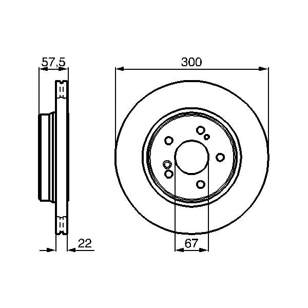 WABCO 9617223130 Parking Brake Valve