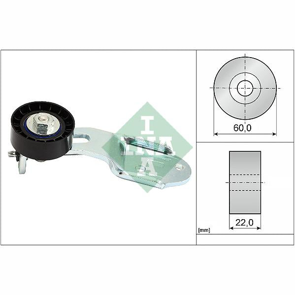 INA 534063910 V-Ribbed Belt Tensioner Lever
