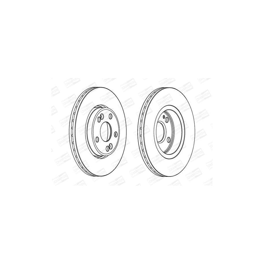 Champion 562104Ch Brake Disc