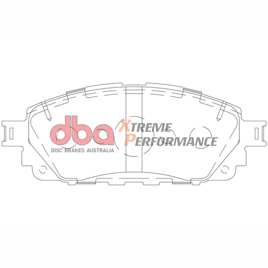 DBA DB2396XP High Performance Brake Pad Set