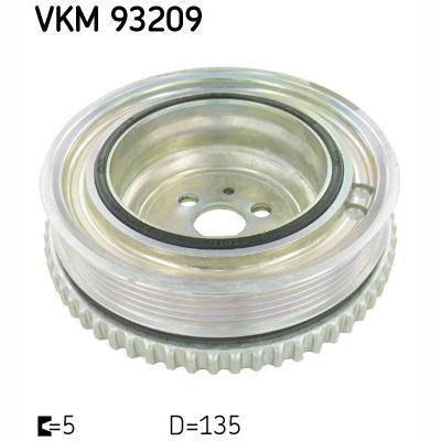 SKF VKM93209 Crankshaft Belt Pulley
