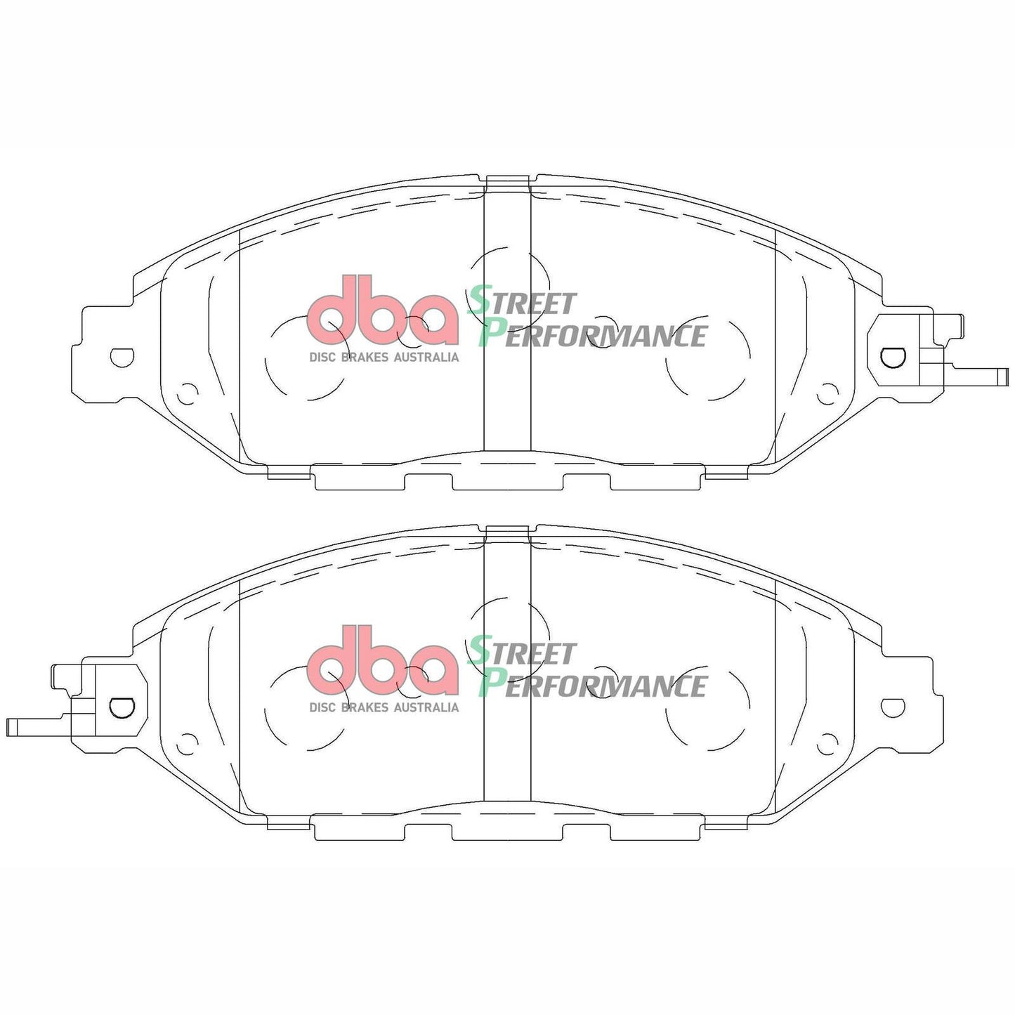 DBA DB2378SP High Performance Brake Pad Set