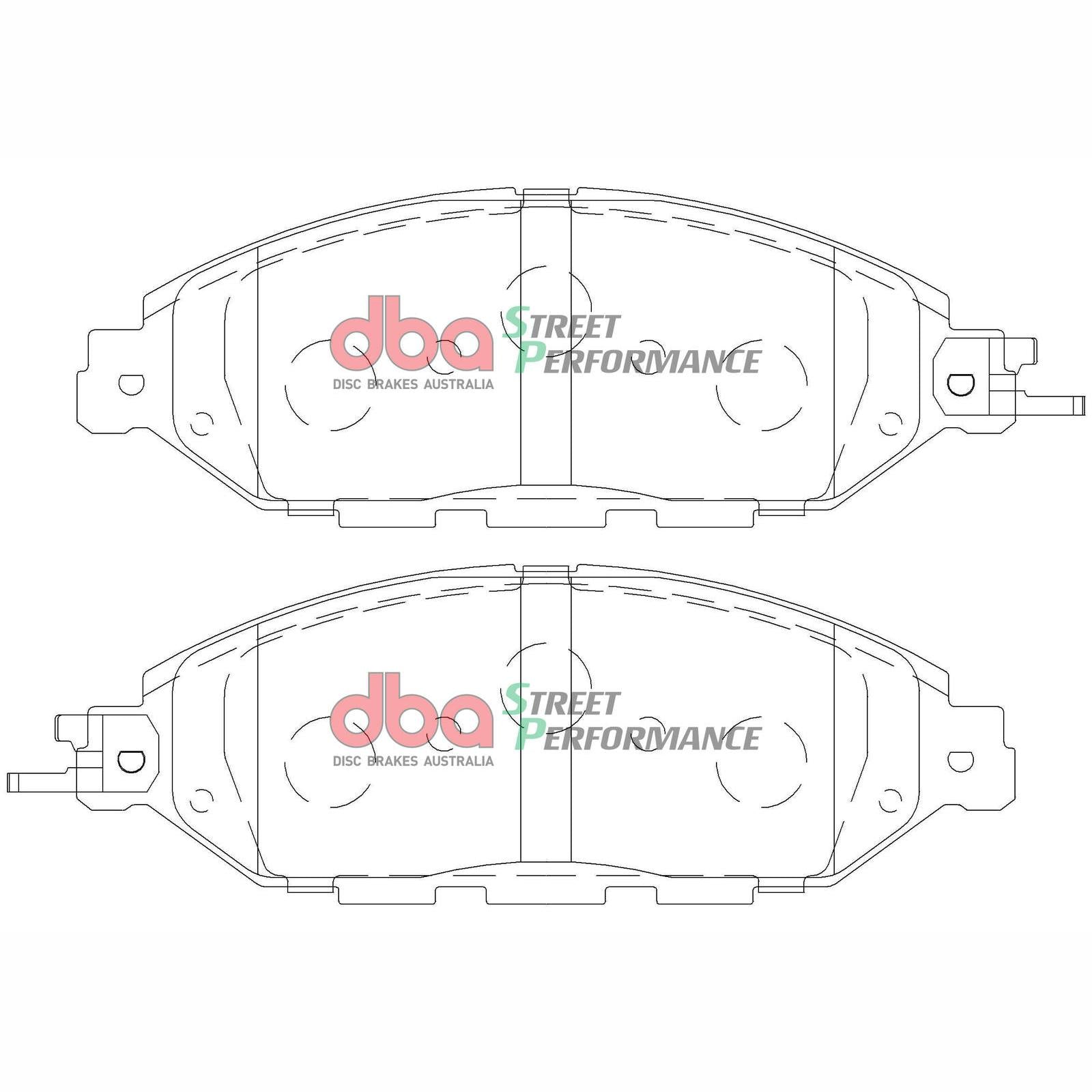 DBA DB2378SP High Performance Brake Pad Set