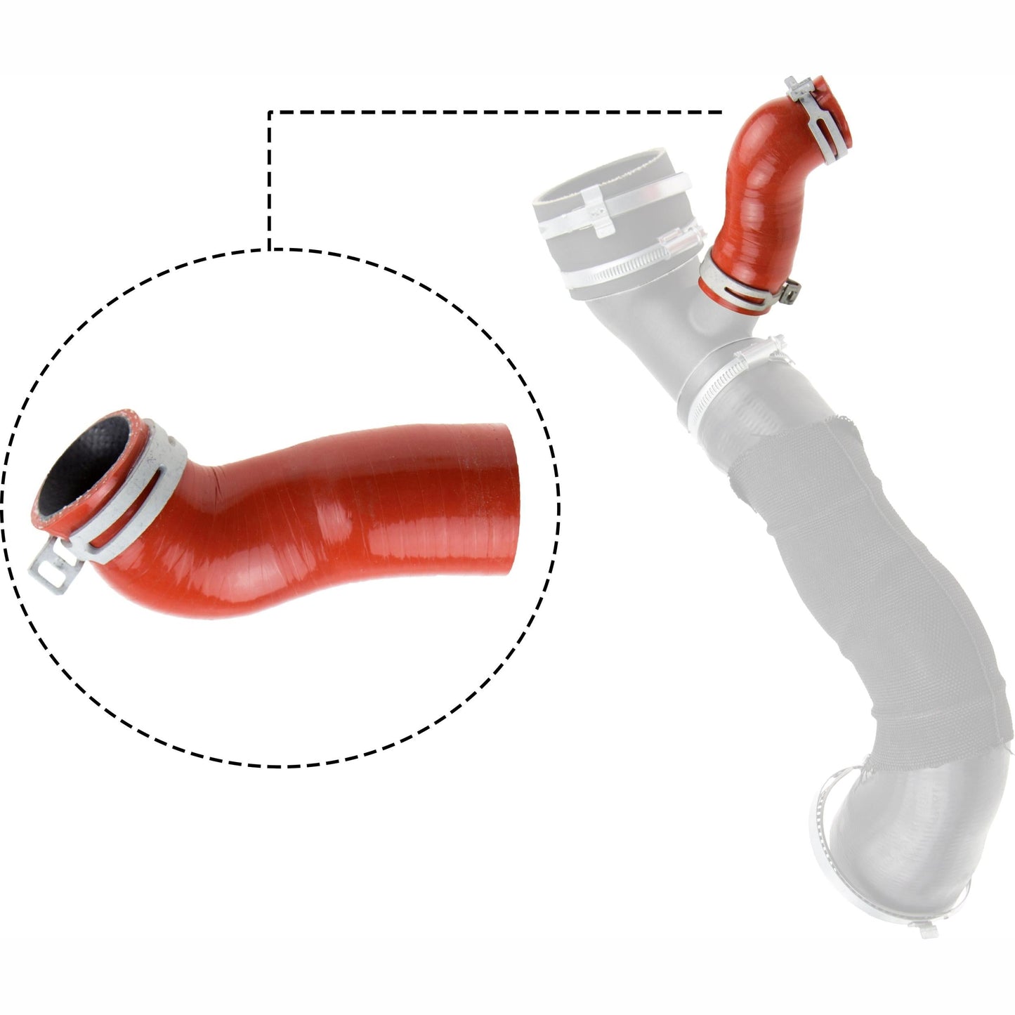 GATES GAT09-0651 Charge Air Hose
