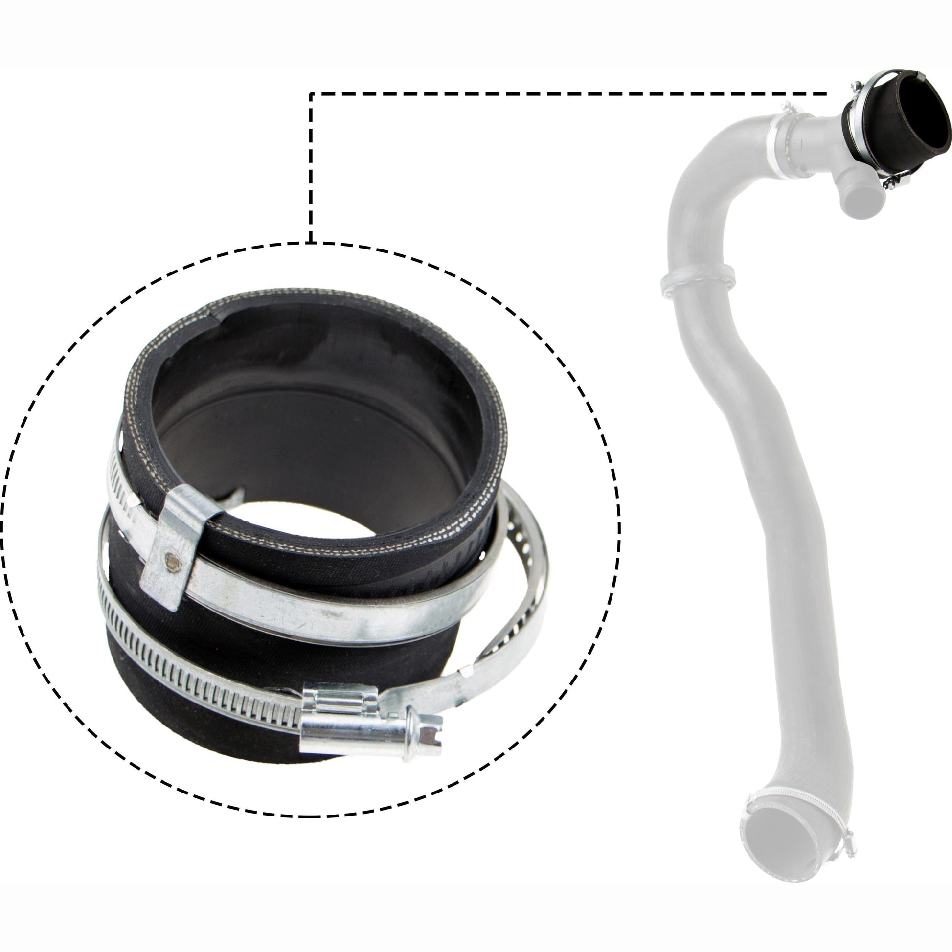GATES GAT09-0648 Charge Air Hose
