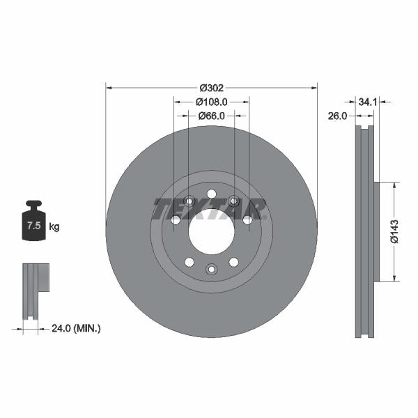 HANS PRIES HP503352 Brake Disc Splash Guard