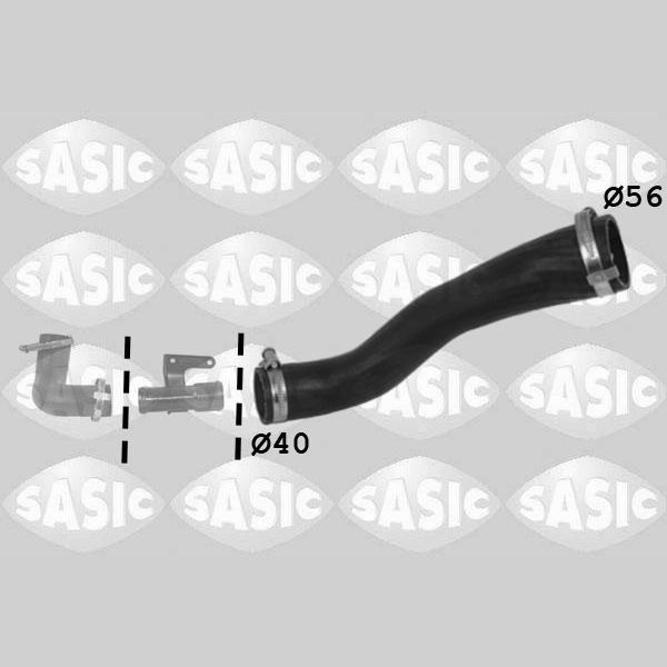 SASIC SAS3356089 Charge Air Hose