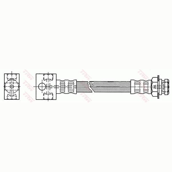 TRW MOTO PHA389 Brake Hose