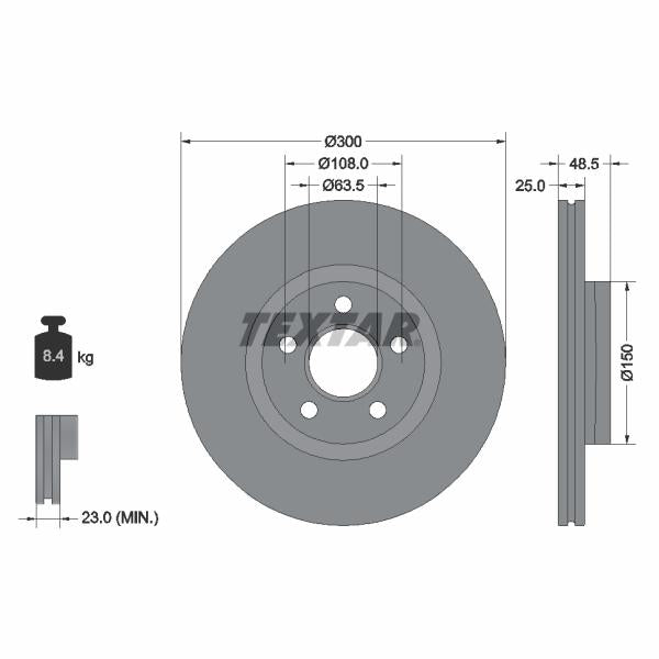 AUTOFREN SEINSA D7-190C Brake Caliper Guide Sleeve Kit