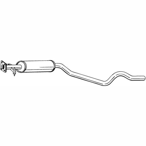 BOSAL BOS282-793 Front Muffler
