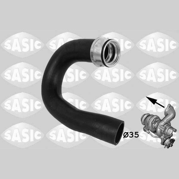 SASIC SAS3336169 Charge Air Hose