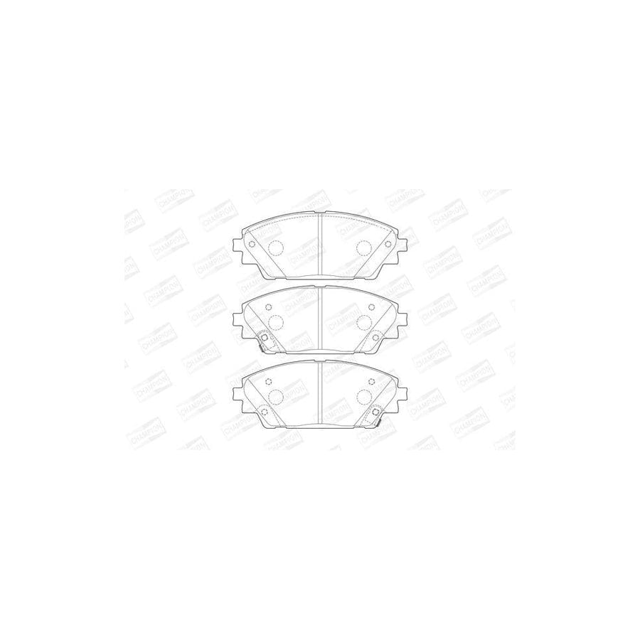 Champion 573611Ch Brake Pad Set