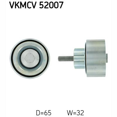 SKF VKMCV52007 V-Ribbed Belt Deflection/Guide Pulley