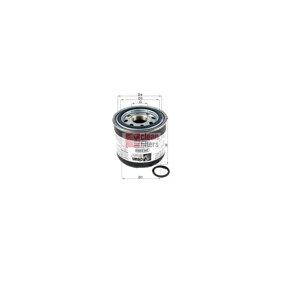 Clean Filter De2202 Air Dryer Cartridge, Compressed-Air System