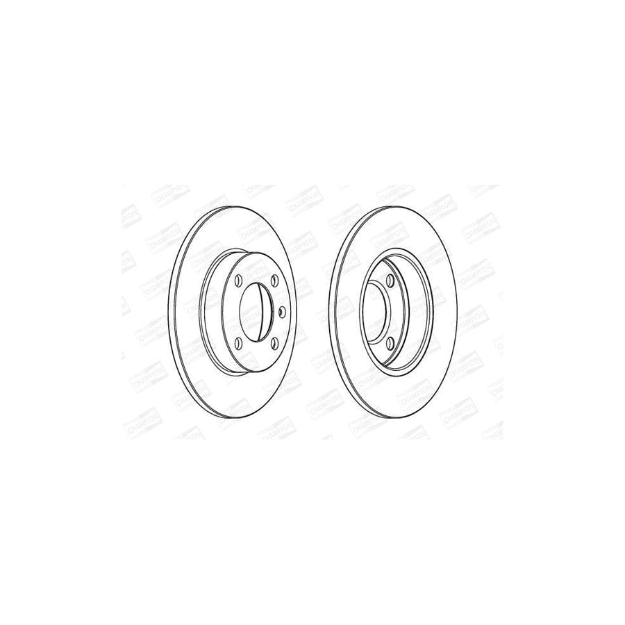Champion 561087Ch Brake Disc