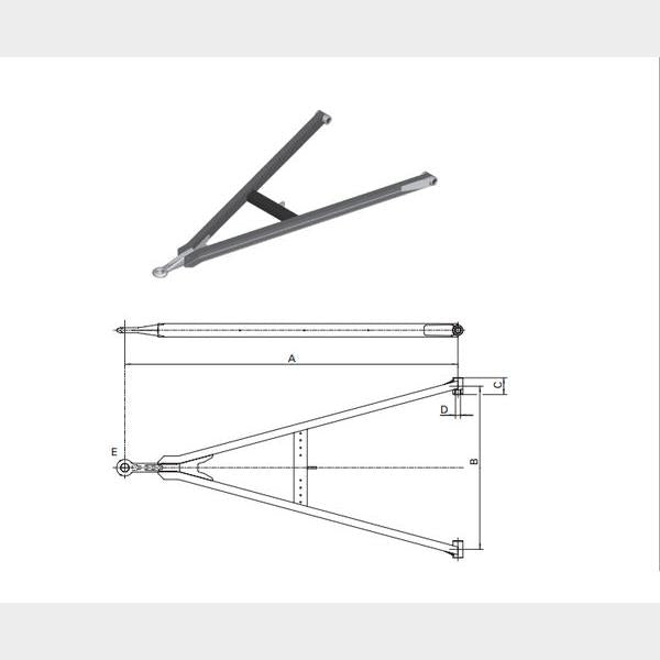 JOST YG180100601K0 Drawbar
