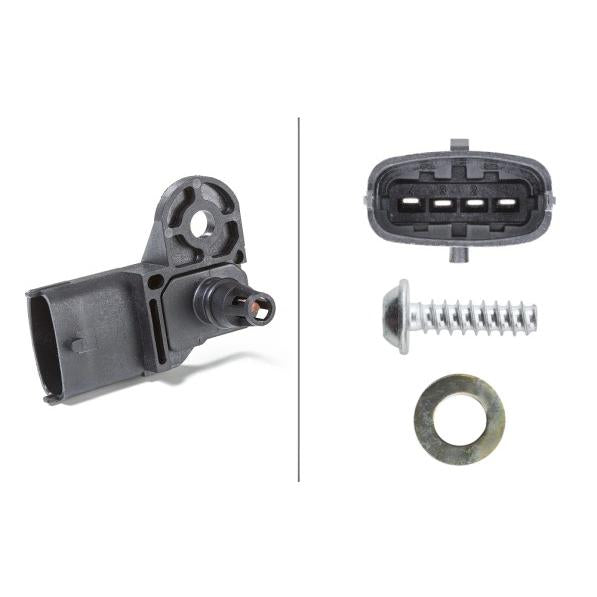 HELLA 400-311 Boost Pressure Sensor
