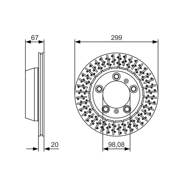 WABCO 9617223127 Parking Brake Valve