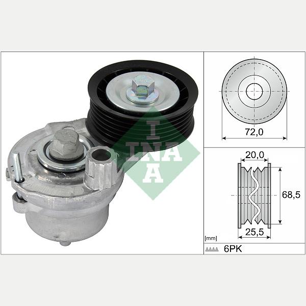 INA 534070310 V-Ribbed Belt Tensioner Lever