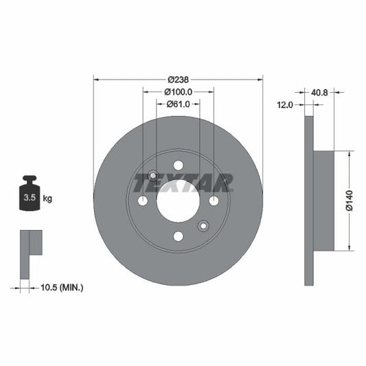 QUICK BRAKE QB113-1352X Brake Caliper Guide Sleeve Kit