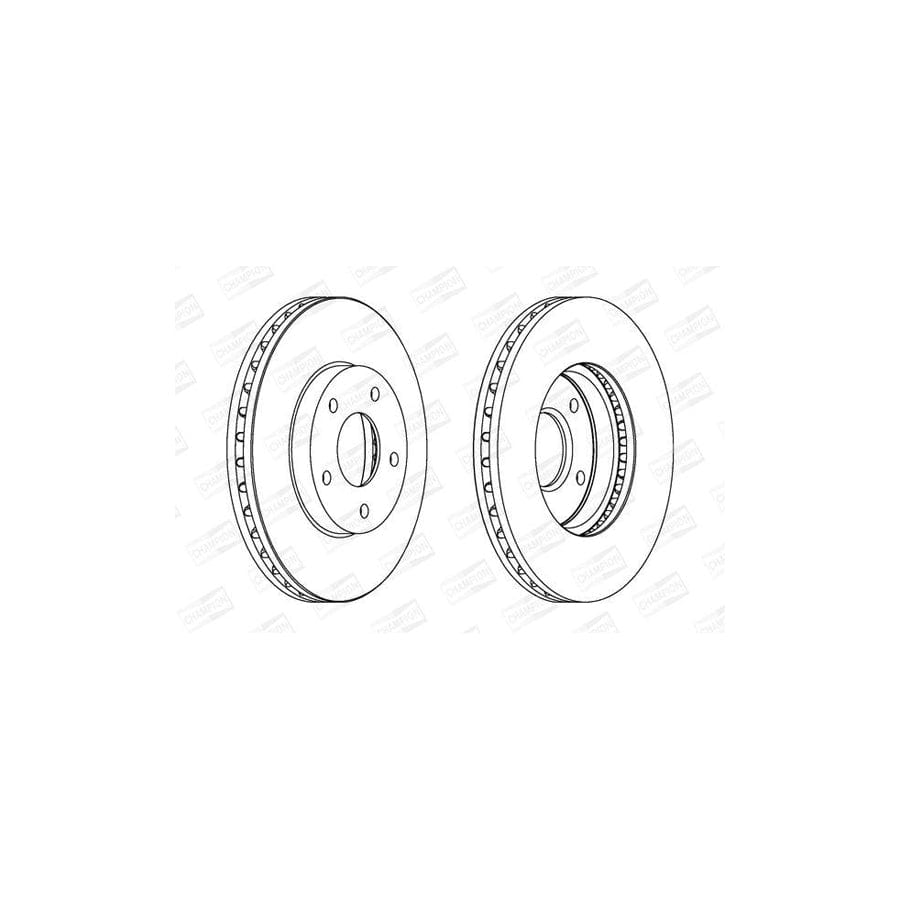 Champion 562441Ch Brake Disc