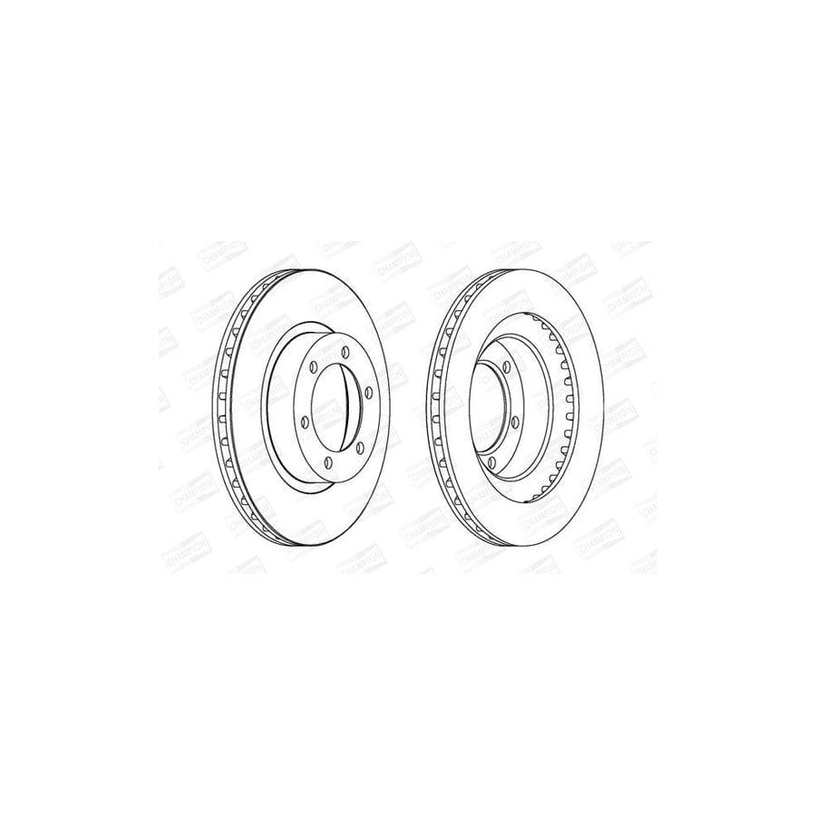 Champion 562743Ch Brake Disc
